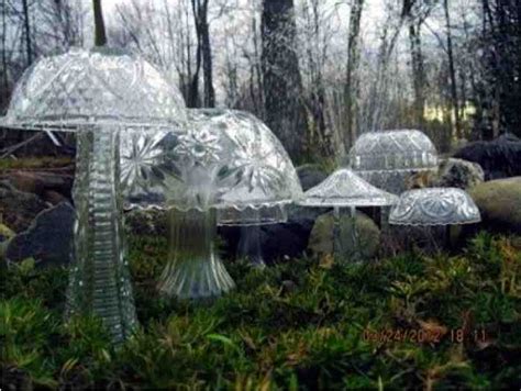 Magic mushroims in the crystal garden